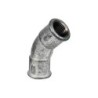 COUDE FONTE GALVA 45° GRAND RAYON FEMELLE - - ref. 33030152 | TP Agri