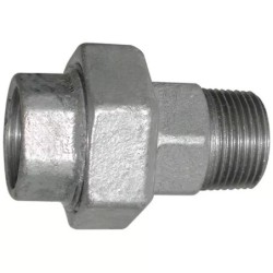 UNION FONTE GALVA MALE - FEMELLE JOINT CONIQ - ref. 33030762 | TP Agri