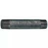 MAMELON ACIER NOIR MALE - MALE 1/4"LG 100 MM - ref. 33035040 | TP Agri
