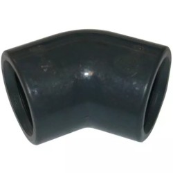 COUDE 45° POLYPROPYLENE FEMELLE - FEMELLE 1 - ref. 33055607 | TP Agri