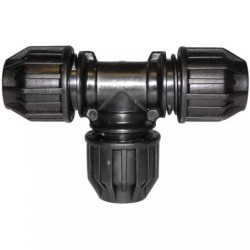 TE EGAL 90° POLYPROPYLENE A COMPRESSION POU - ref. 33050062 | TP Agri