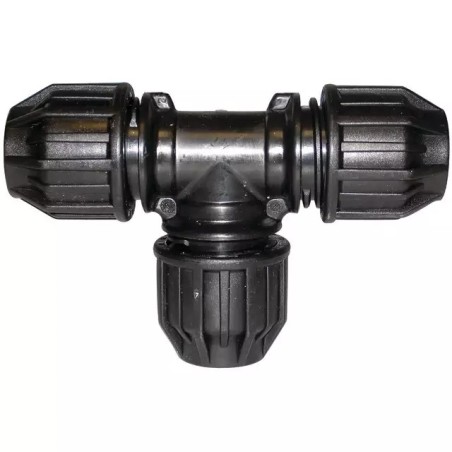 TE EGAL 90° POLYPROPYLENE A COMPRESSION POU - ref. 33050062 | TP Agri