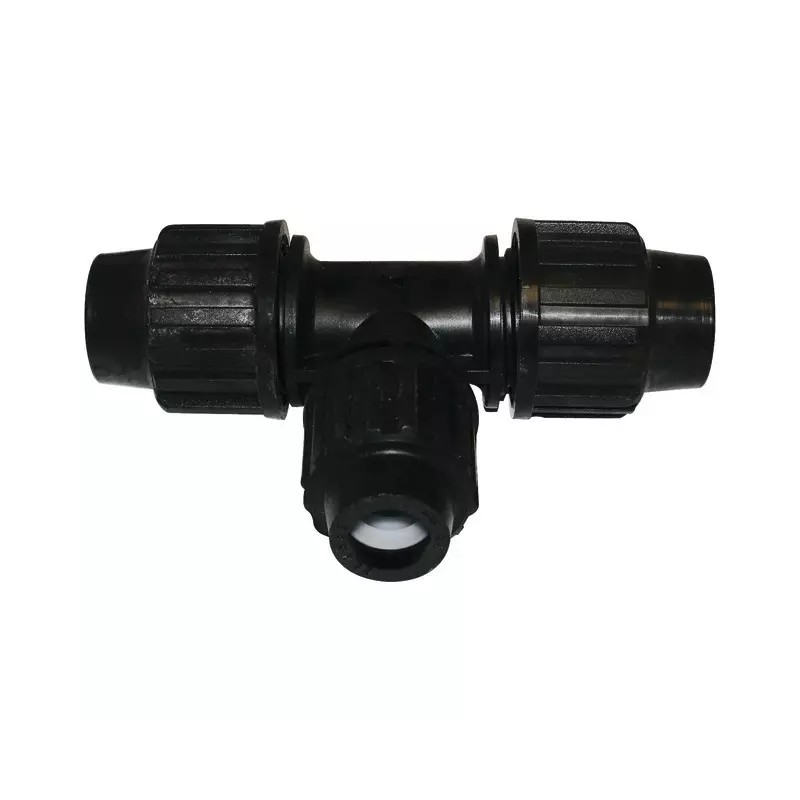 TE REDUIT 90° POLYPROPYLENE A COMPRESSION P - ref. 33050082 | TP Agri