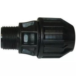 RACCORD POLYPROPYLENE A COMPRESSION MALE 3/4 - ref. 33050203 | TP Agri