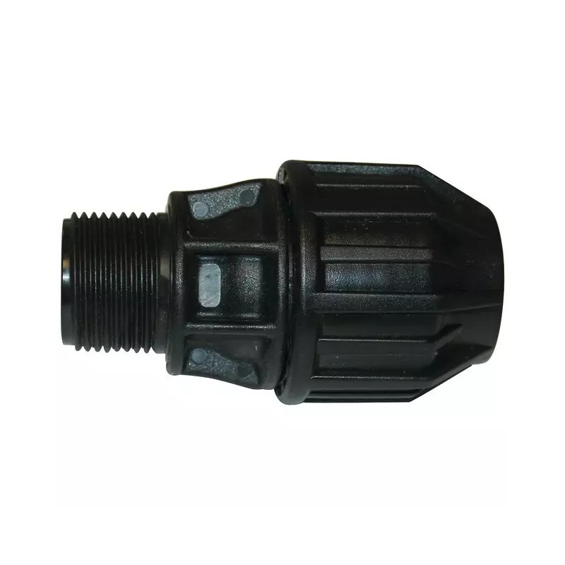 RACCORD POLYPROPYLENE A COMPRESSION MALE 3/4 - ref. 33050203 | TP Agri