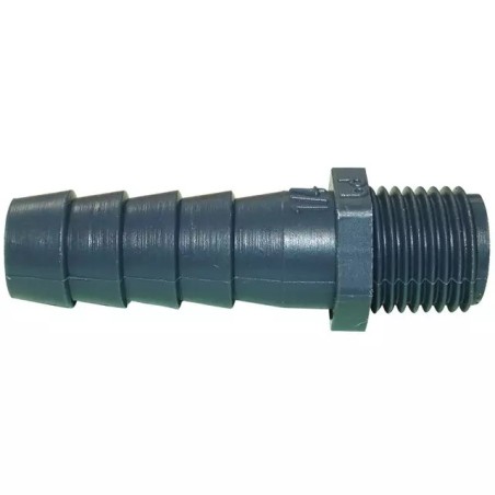 EMBOUT POLYPROPYLENE MALE 1/4" 08X13 CANNELE - ref. 33055143 | TP Agri