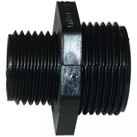 MAMELON PVC PN16 DOUBLE REDUIT MALE 3/4" 20X - ref. 33047400 | TP Agri