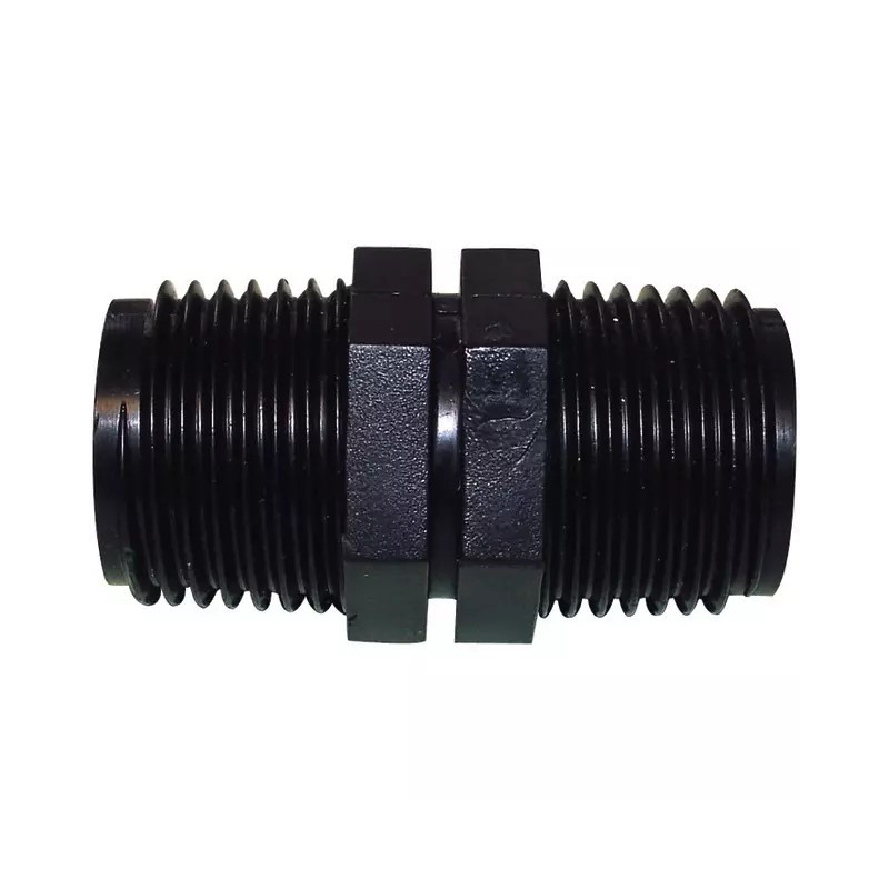 MAMELON POLYPROPYLENE DOUBLE MALE - MALE 1/2 - ref. 33046362 | TP Agri
