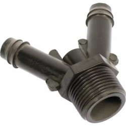 RACCORD EN Y FILETE 3/4" G CANNELE 15 MM - ref. 230563 | TP Agri
