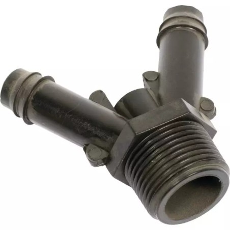 RACCORD EN Y FILETE 3/4" G CANNELE 15 MM - ref. 230563 | TP Agri