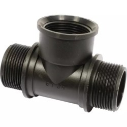 RACCORD EN T FILETE MALE FEMELLE 1"1/4 G M-F-M - ref. 230560 | TP Agri