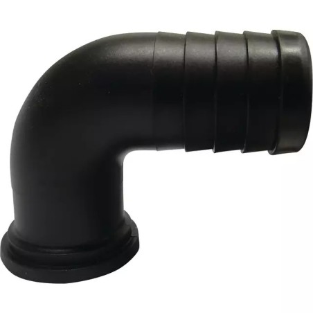 RACCORD COUDE 90° CANNELE 25 MM SIEGE PLAT - ref. 33055463 | TP Agri