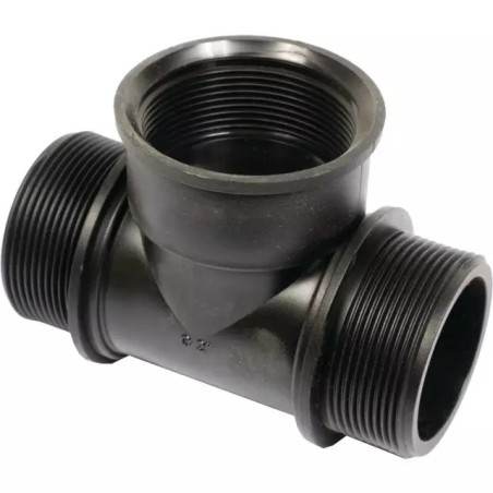 RACCORD EN T FILETE MALE FEMELLE 2" G M-F-M - ref. 230562 | TP Agri