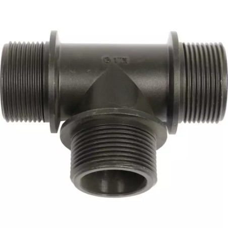 RACCORD EN T FILETE MALE 1"1/4 G M-M-M - ref. 230556 | TP Agri