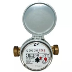 COMPTEUR D'EAU 16 BAR 3 M3/HEURE MALE 3/4" 2 - ref. 33080615 | TP Agri