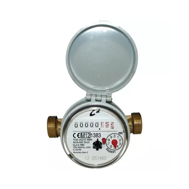 COMPTEUR D'EAU 16 BAR 3 M3/HEURE MALE 3/4" 2 - ref. 33080615 | TP Agri