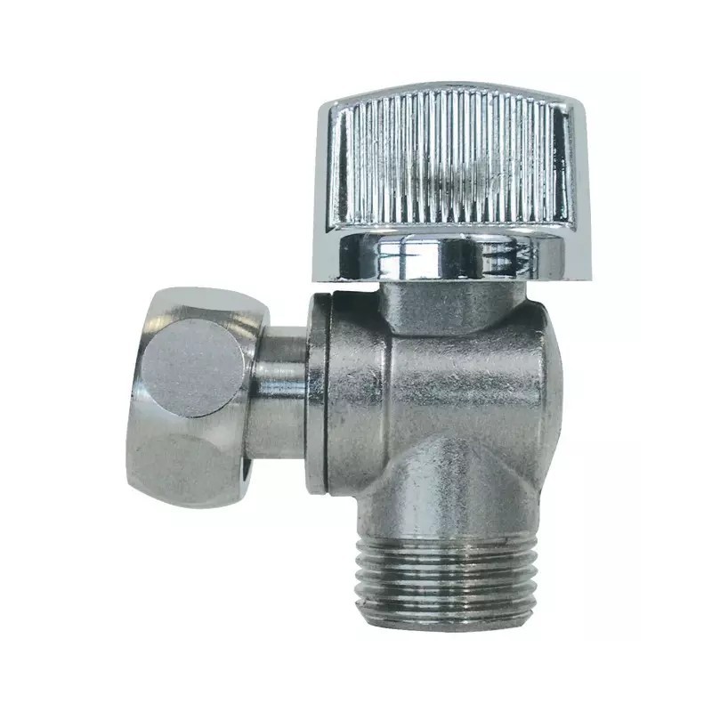 ROBINET CHASSE EQUERRE 1/4 TOUR CHROME 3/8" - ref. 33075840 | TP Agri