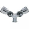 ROBINET DOUBLE AVEC CONTRE ECROU POUR MACHIN - ref. 33075800 | TP Agri