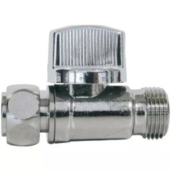 ROBINET CHASSE DROIT 1/4 TOUR CHROME 3/8" 12 - ref. 33075841 | TP Agri