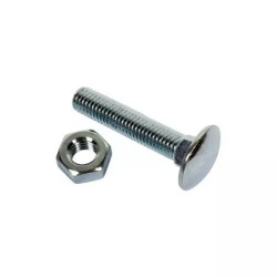 BOULON TETE RONDE COLLET CARRE 6X20 ZINGUE 4.8 - ref. 225853 | TP Agri