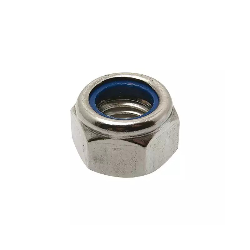 ECROU HEXAGONAL FREIN NYLON 5MM ZINGUE 6.8 BL - ref. 3720304 | TP Agri