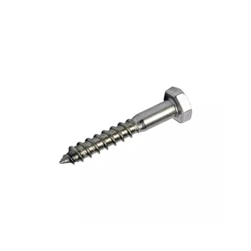TIREFOND TETE HEXAGONALE 6X60 INOX A2 (BLISTE - ref. 3731344 | TP Agri