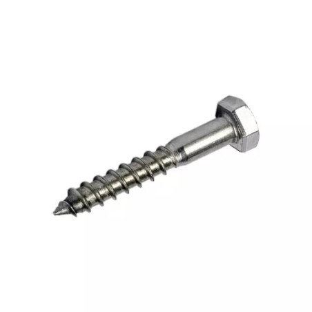 TIREFOND TETE HEXAGONALE 6X60 INOX A2 (BLISTE - ref. 3731344 | TP Agri