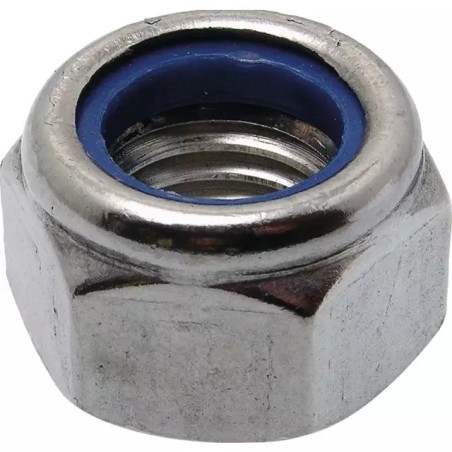 ECROU HEXAGONAL FREIN NYLON 8MM ZINGUE 8.8 BL - ref. 3720316 | TP Agri