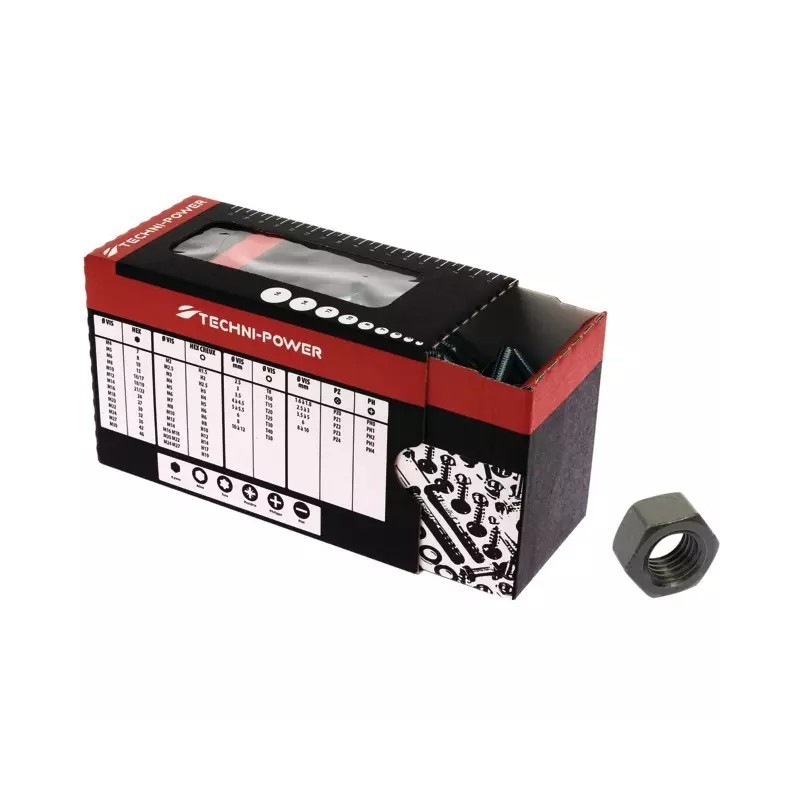 ECROU HEXAGONAL 16 MM BRUT 10.9 TECHNI-POWER - ref. 1740866 | TP Agri