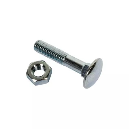 BOULON TETE RONDE COLLET CARRE 6X70 ZINGUE 4. - ref. 3726068 | TP Agri