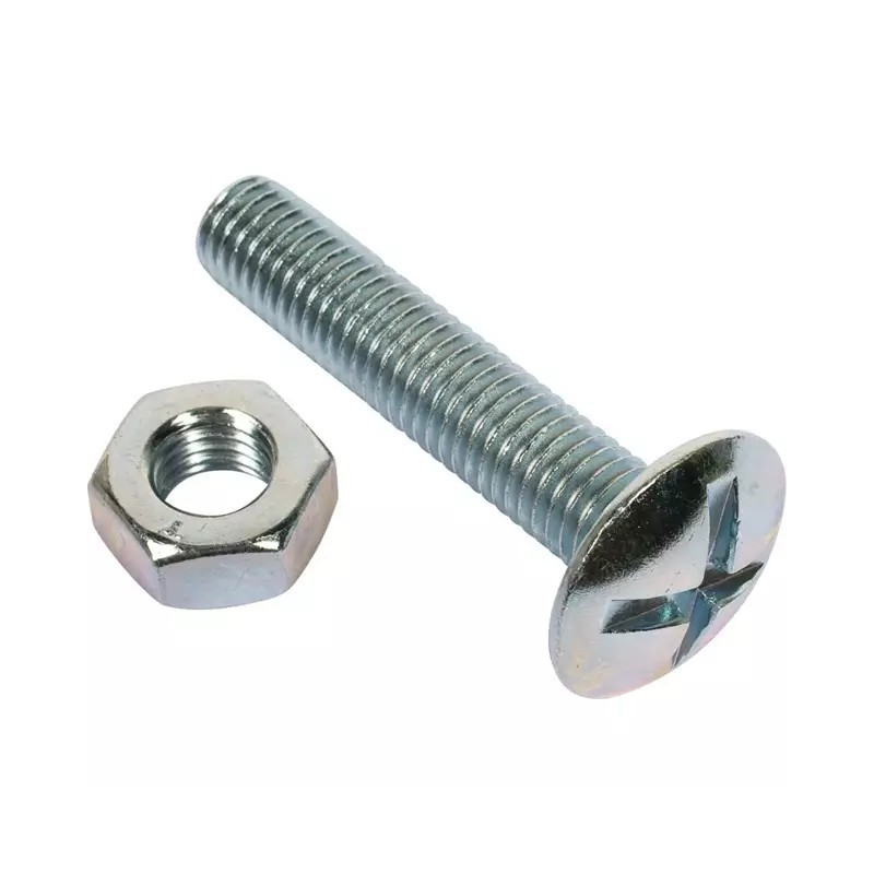 BOULON POELIER 5X50 ZINGUE 4.8 BLISTER DE 15 - ref. 3725754 | TP Agri