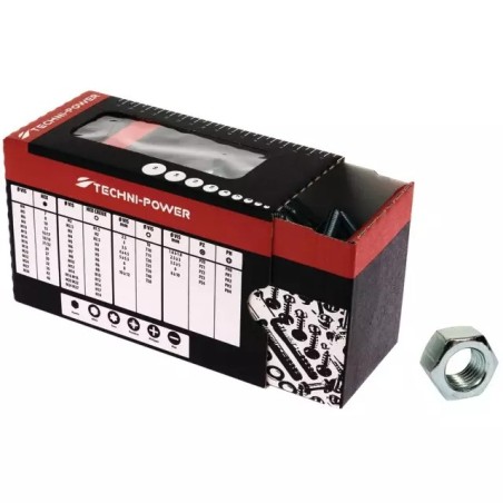ECROU HEXAGONAL 24 MM ZINGUE 8.8 TECHNI-POWER - ref. 1740116 | TP Agri