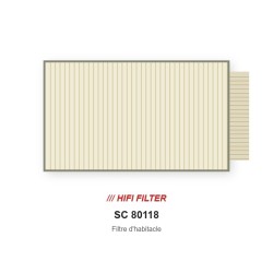 Filtre d'habitacle HIFI FILTER SC 80118 | TPAgri