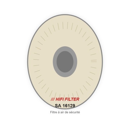 Filtre à air sécurité HIFI FILTER SA 16129 | TPAgri