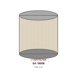 Filtre à air HIFI SA 16056 - Kubota, Bobcat, Yanmar