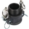RACCORD A CAMES FEMELLE 1"1/2 FILET MALE 1"1/2 - ref. 235121 | TP Agri