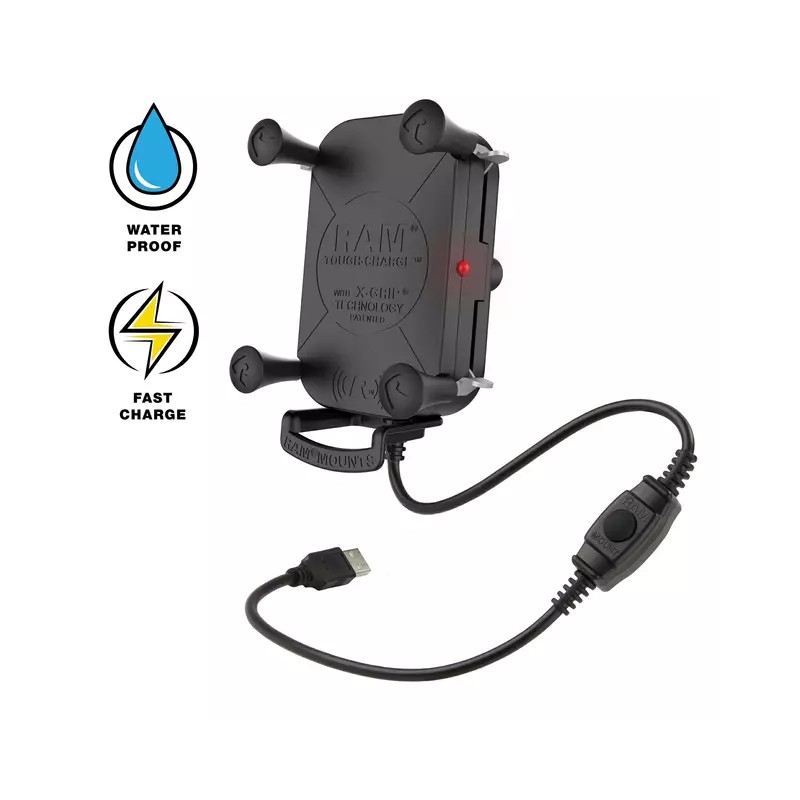 SUPPORT DE TELEPHONE X-GRIP AVEC CHARGEUR PA - ref. 31528088 | TP Agri