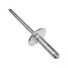 RIVET AVEUGLE TETE LARGE 4,8X12,7 ALU/TIGE ACI - ref. 255951 | TP Agri