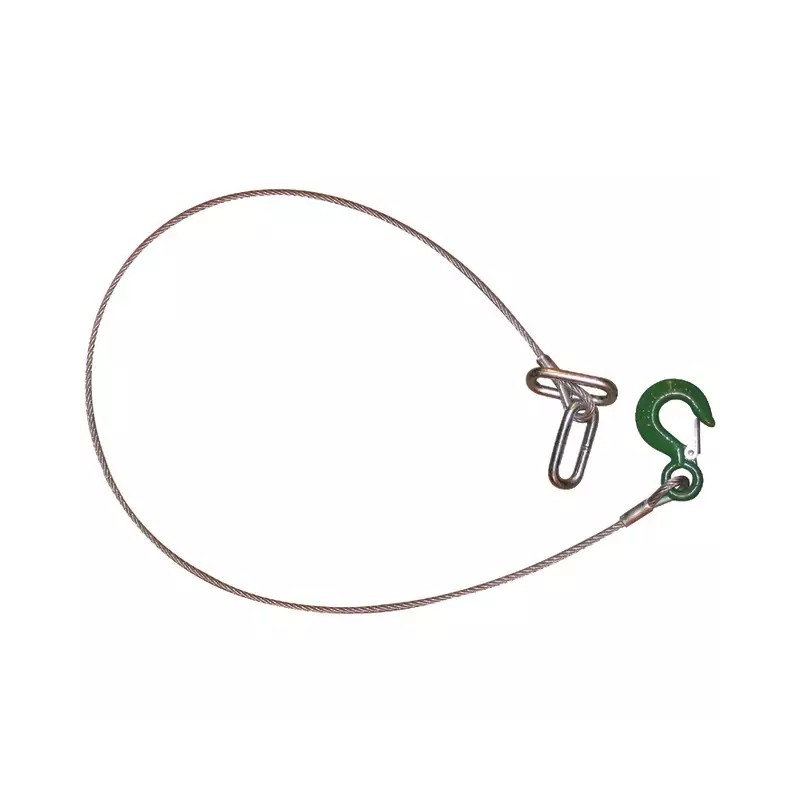 CABLE DE SECURITE 6 MM LG UTILE 1410 - ref. 1870250 | TP Agri