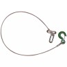 CABLE DE SECURITE 6 MM LG UTILE 1410 - ref. 1870250 | TP Agri