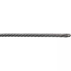CABLE ACIER GALVA 4 MM 7X7 TOURET DE 100 METR - ref. 1866104 | TP Agri