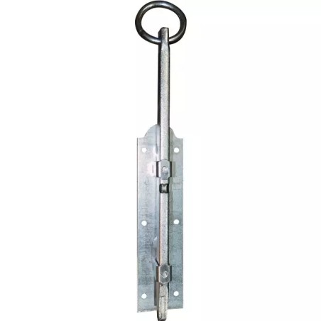 VERROU BARRIERE A BOUCLE LG 400 MM ZINGUE - ref. 1842602 | TP Agri