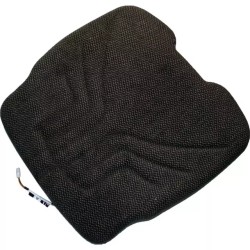 COUSSIN D'ASSISE CHAUFFANT 12/24V TISSU NOIR - ref. 31504336 | TP Agri