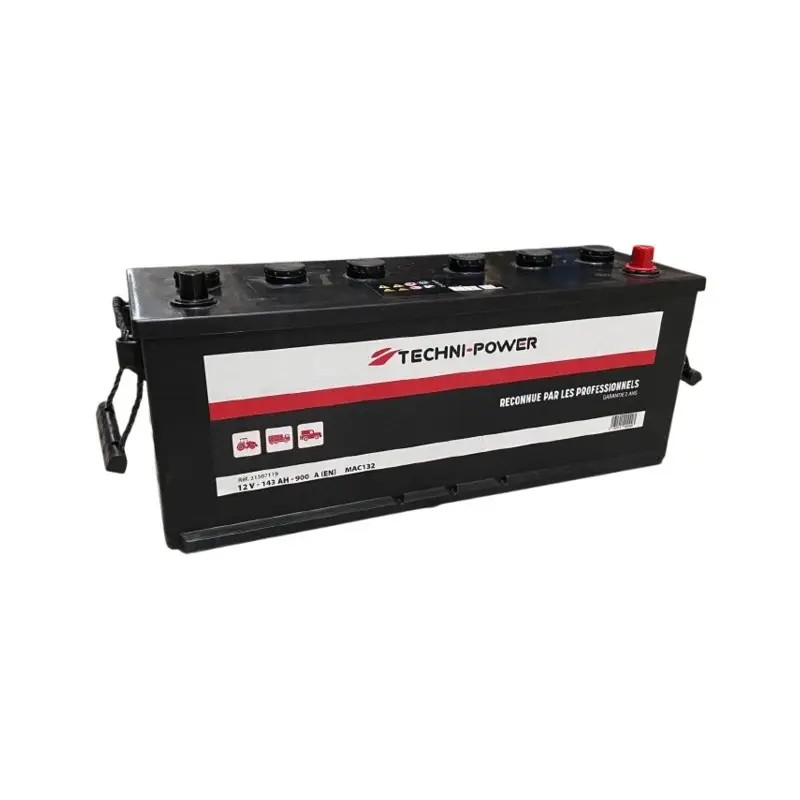BATTERIE 12V 143Ah 900A EN + DROITE SUR LA L - ref. 31307119 | TP Agri