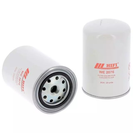 FILTRE EAU MOTEUR WE 2076 HIFI FILTER - ref. HIFWE2076 | TP Agri