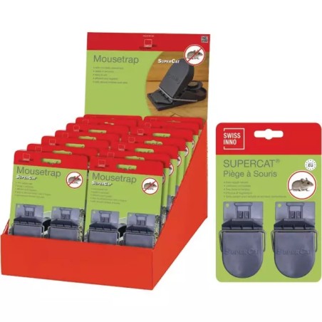 PIEGE A SOURIS SUPERCAT LE CARTON PRESENTOIR - ref. 2828070 | TP Agri