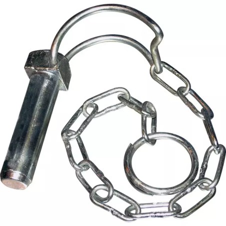 GOUPILLE CLIPS POUR TUBE AVEC CHAINE 14X55 M - ref. 31110130 | TP Agri