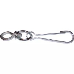 MOUSQUETON SIMPLEX ZINGUE AVEC TOURET LG 50 M - ref. 1865505 | TP Agri