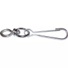 MOUSQUETON SIMPLEX ZINGUE AVEC TOURET LG 50 M - ref. 1865505 | TP Agri