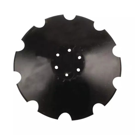 DISQUE CRENELE FOND PLAT 620X6 6 TROUS EA125 - ref. 5271001 | TP Agri